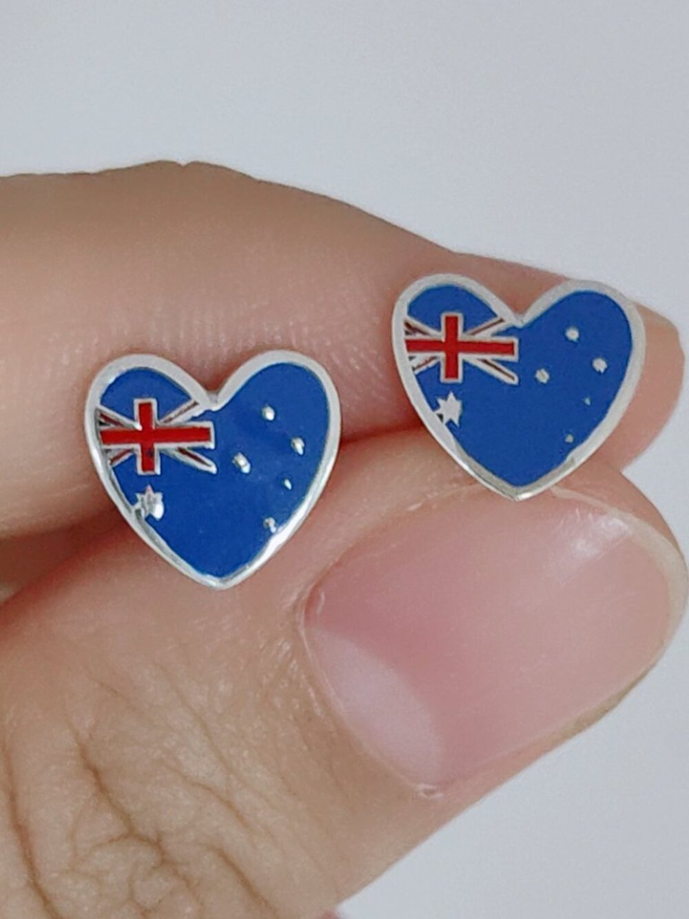 Australia Flag Earring Stud Earrings Exclusive Designed Women Jewelry S925